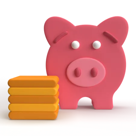 Savings  3D Icon