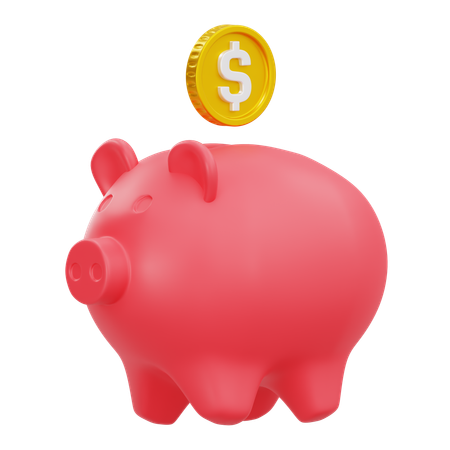 Savings account  3D Icon
