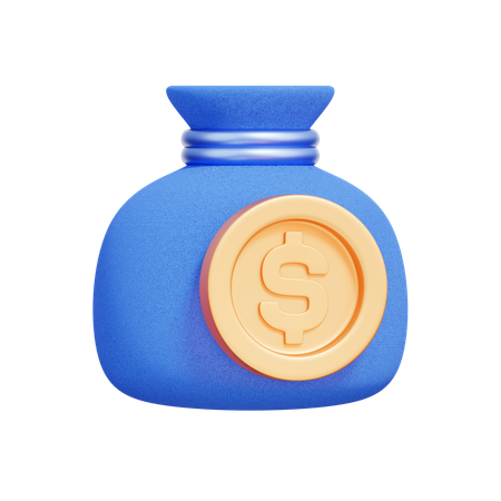 Savings Bag  3D Icon