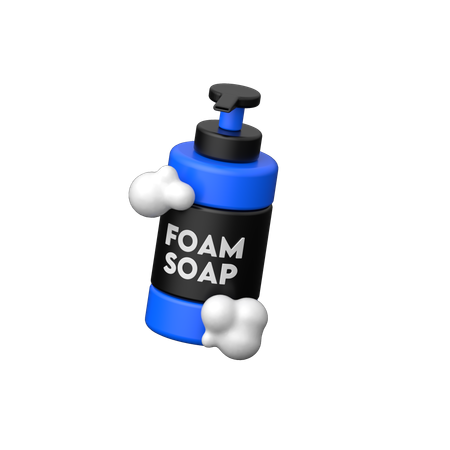 Savon mousse  3D Icon