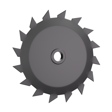 Saw Blade 3D Icon