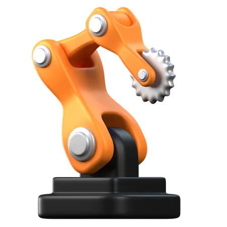 Saw Robotic Arm  3D Icon