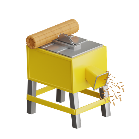 Sawdust  3D Icon