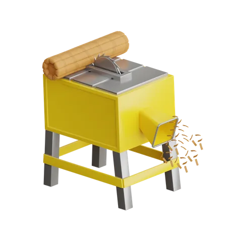 Sawdust  3D Icon