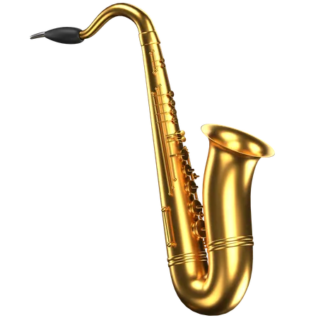 Saxofone  3D Icon