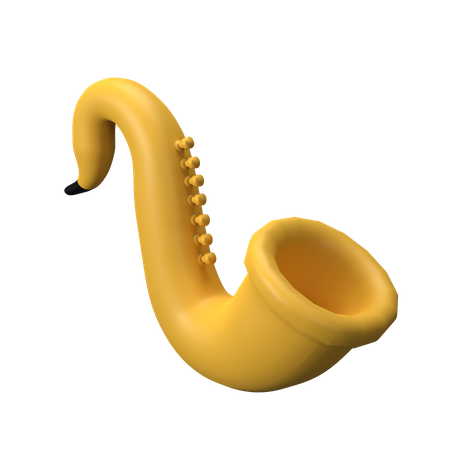 Saxophone  3D Icon