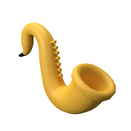 Saxophone  3D Icon