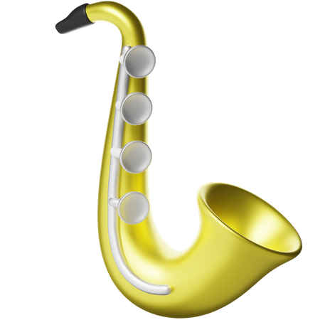 Saxophone  3D Icon