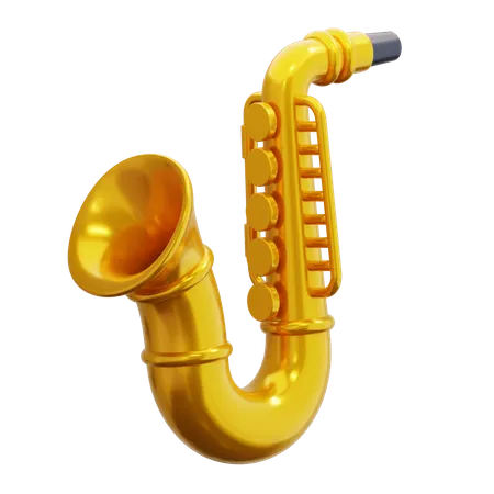 Saxophone  3D Icon