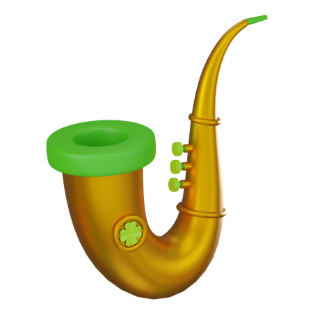 Saxophone  3D Icon