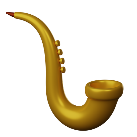 Saxophone  3D Icon