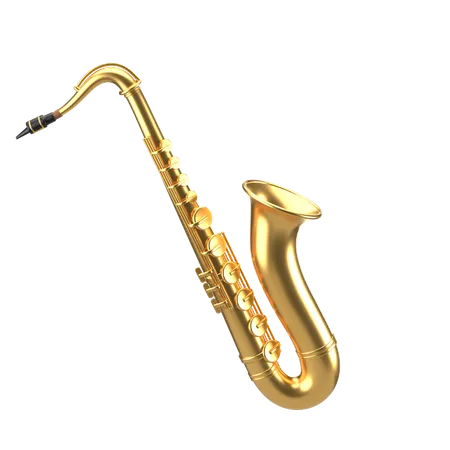 Saxophone  3D Icon