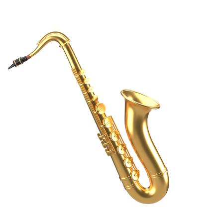 Saxophone  3D Icon