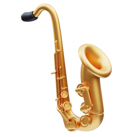 Saxophone  3D Icon