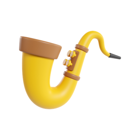 Saxophone  3D Icon