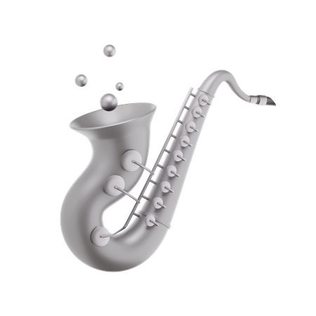 Saxophone  3D Icon