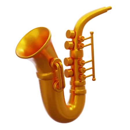 Saxophone  3D Icon