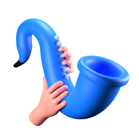 Saxophone  3D Icon