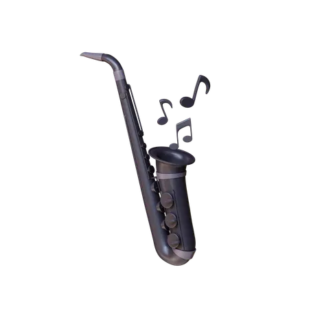 Saxophone  3D Icon