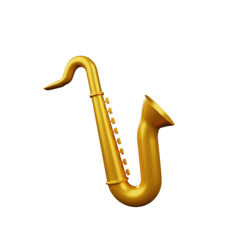 Saxophone  3D Icon