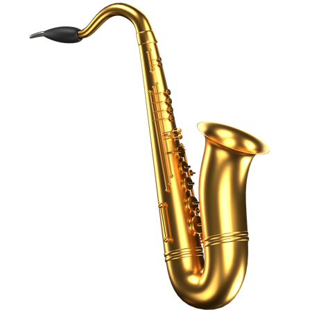 Saxophone  3D Icon