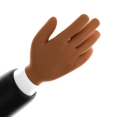 Say Hand Gesture  3D Icon