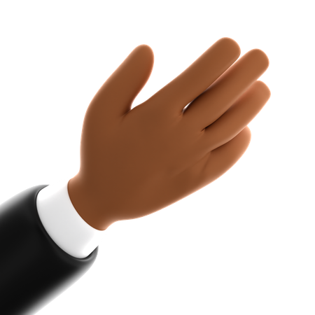 Say Hand Gesture  3D Icon