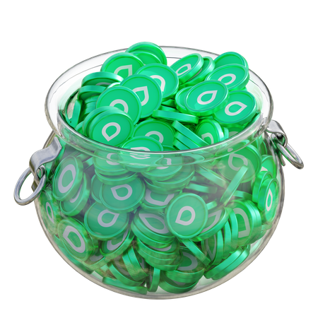 Sc Clear Glass Pot  3D Icon