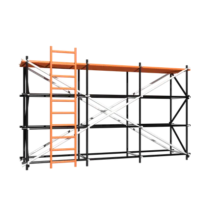 Scaffolding  3D Icon