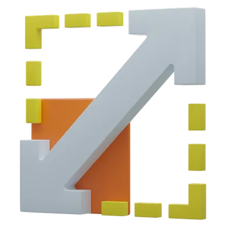 Scale  3D Icon