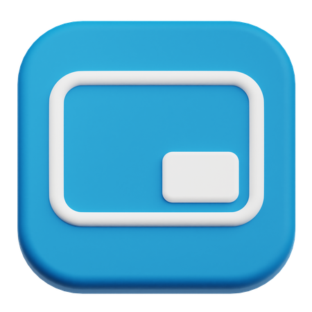 Scale  3D Icon