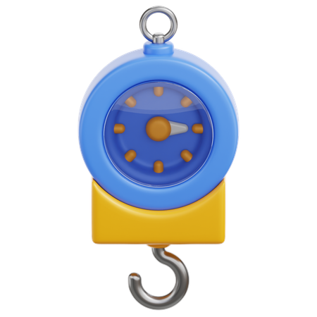 Scale  3D Icon