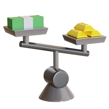 Scale  3D Icon