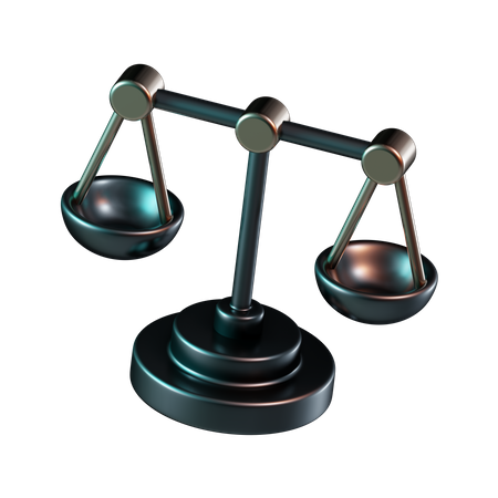 Scale Balance  3D Icon