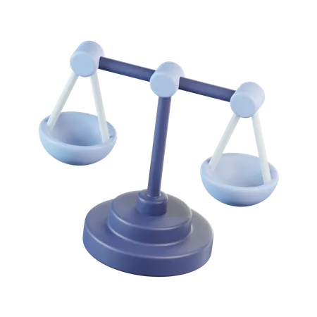 Scale Balance  3D Icon