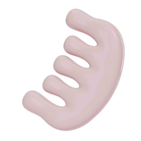 Scalp Massager  3D Icon