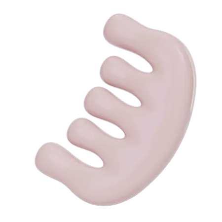 Scalp Massager  3D Icon