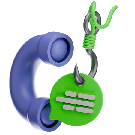 Scam Call  3D Icon