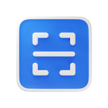 Scan  3D Icon