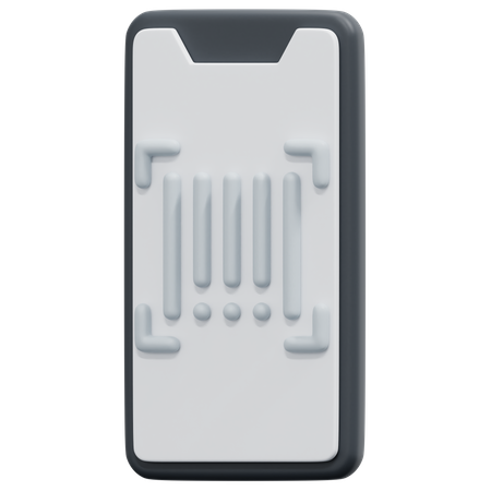 Barcode Scanning  3D Icon