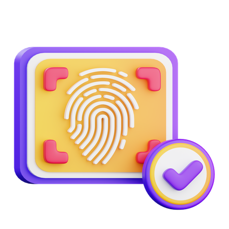 Analyse biométrique  3D Icon