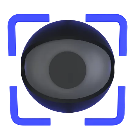 Scanner oculaire biométrique  3D Icon