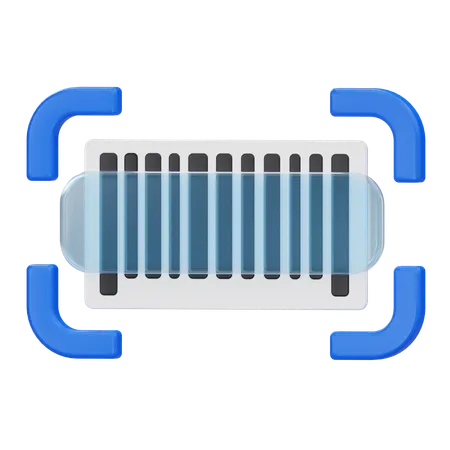 Analyse de code à barres  3D Icon