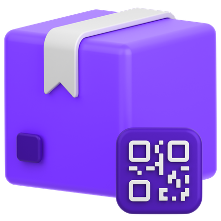 Scanner le code de livraison  3D Icon