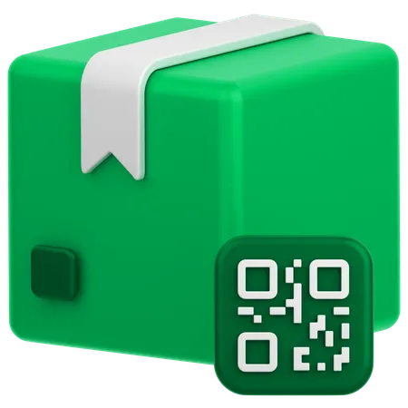 Scanner le code de livraison  3D Icon