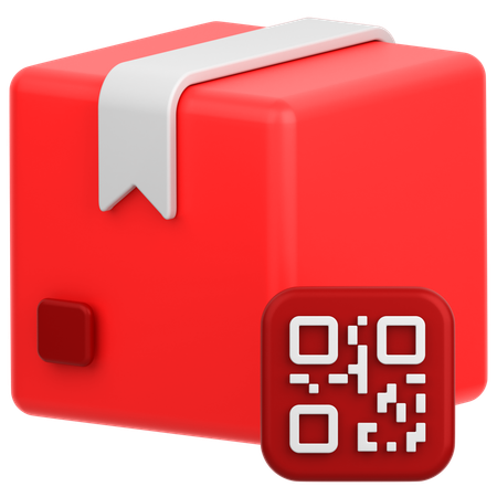 Zustellcode scannen  3D Icon