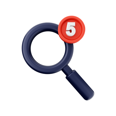 Scan Notification  3D Icon