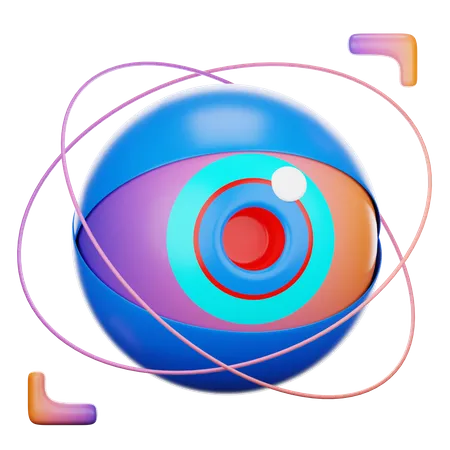 Scanner oculaire  3D Icon