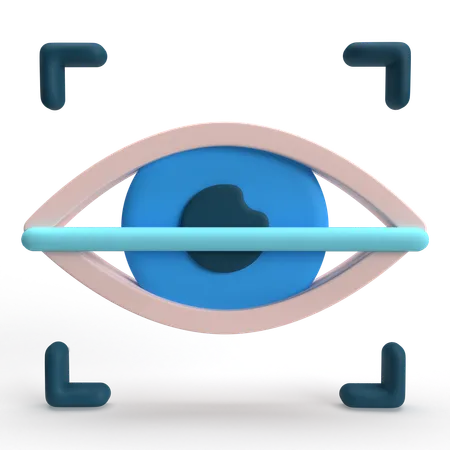 Scanner oculaire  3D Icon