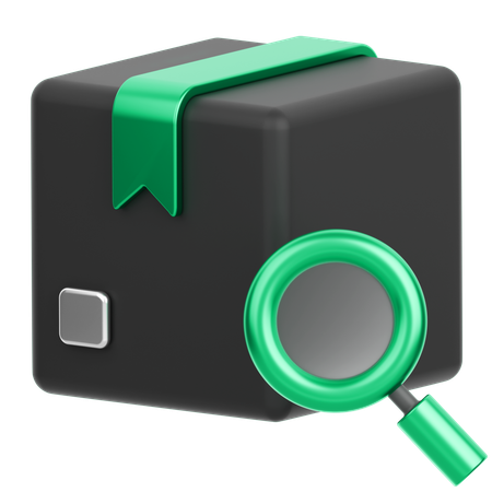 Scan Package  3D Icon